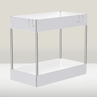 Rangement salle de bain - BathMultipurposeRack™ - Blanc - Bathmosphere